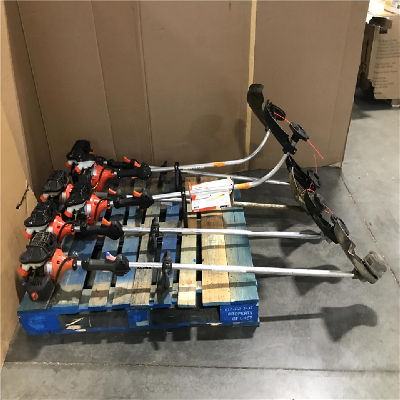 California AS-IS OUTDOOR POWER EQUIPMENT