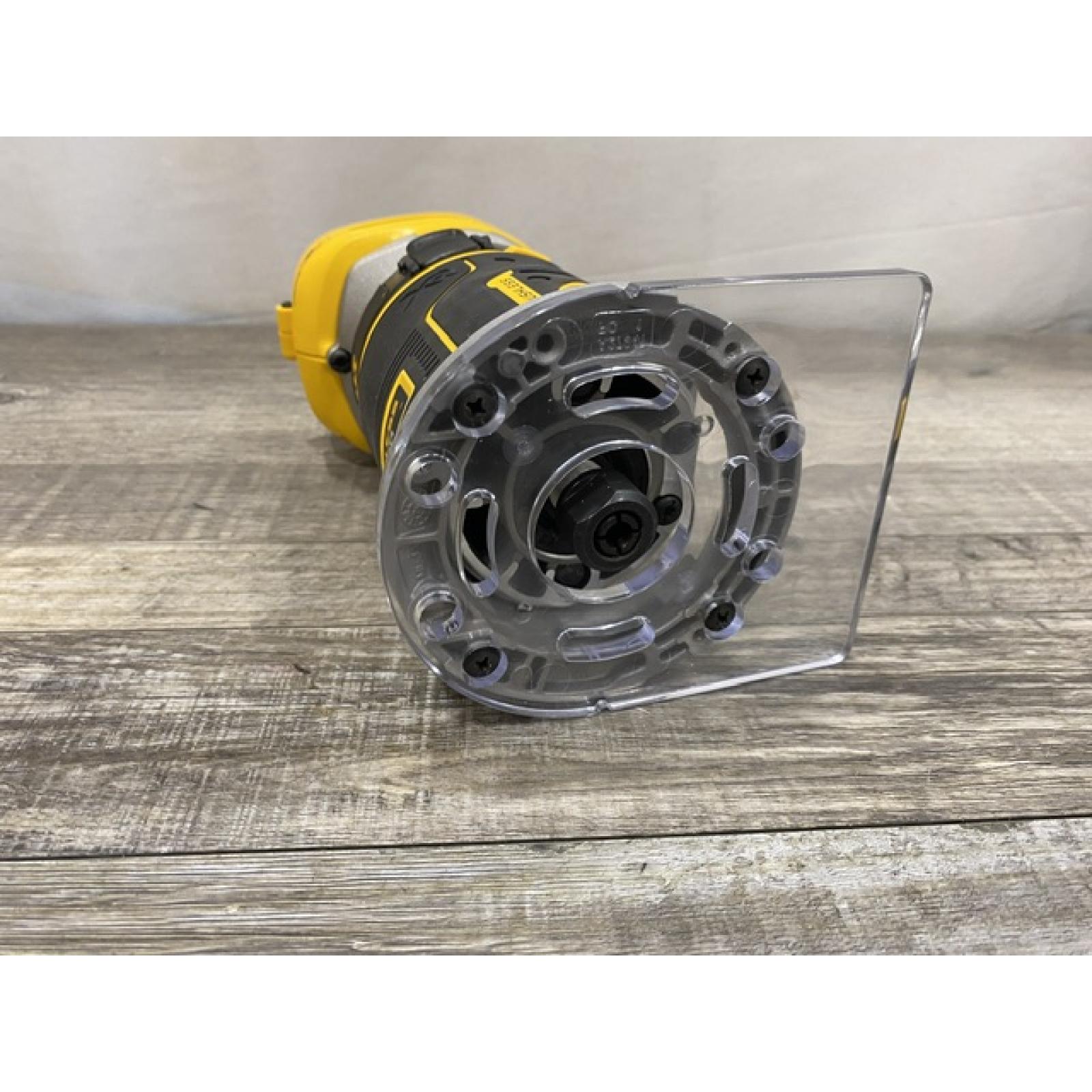 AS-IS DEWALT 20V MAX XR Cordless Brushless Fixed Base Compact Router (Tool Only)