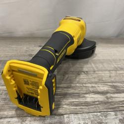 AS-IS DEWALT 20V MAX Cordless Brushless 4-1/2 in. Angle Grinder with Paddle Switch (Tool Only)