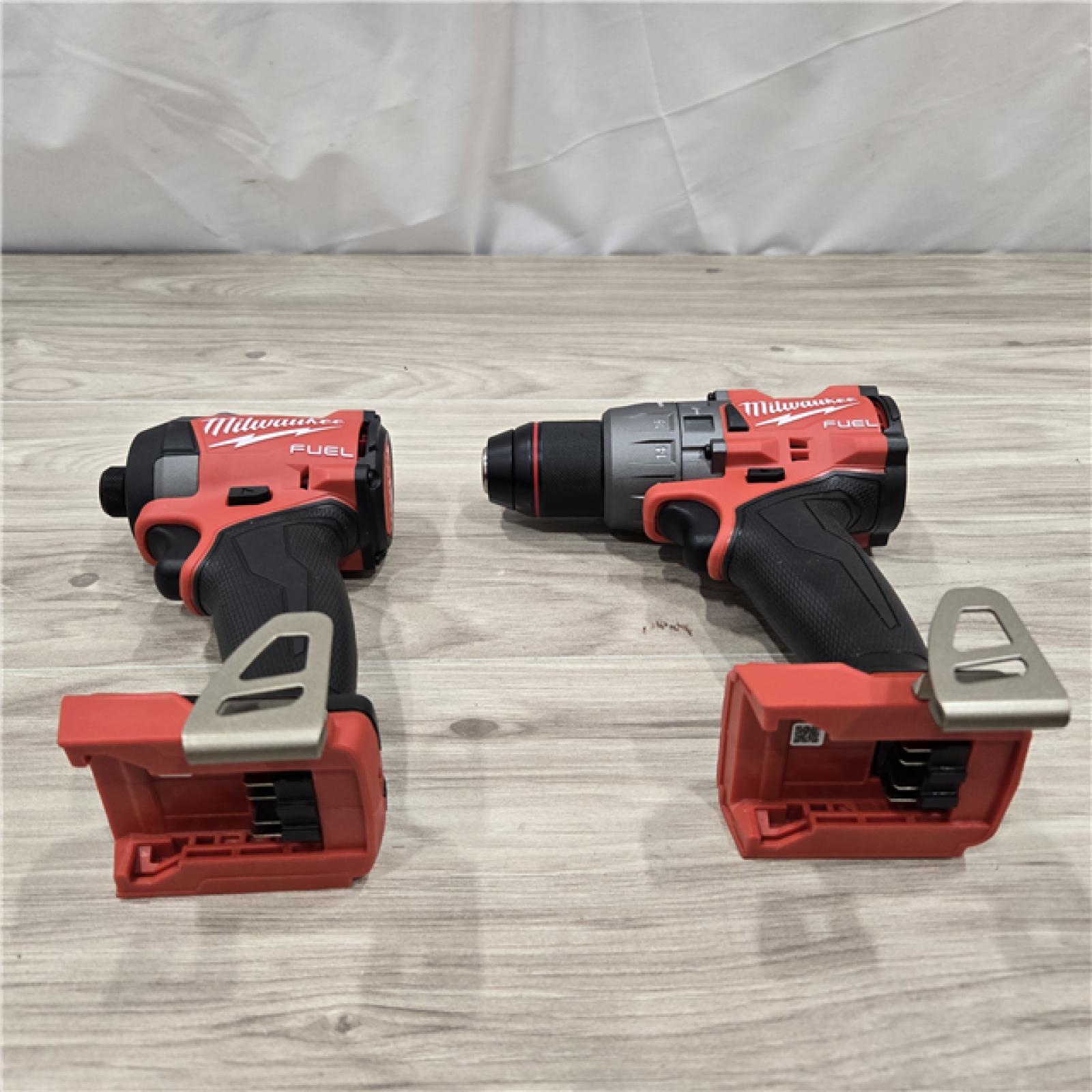 AS-IS MILWAUKEE FUEL 18V Cordless Hammer Drill and Impact Driver Combo Kit