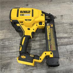 AS-IS DEWALT 20V MAX XR Lithium-Ion Electric Cordless 18-Gauge Brad Nailer (Tool Only)