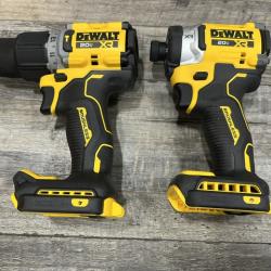 AS-IS DEWALT 20V XR Lithium-Ion Cordless 2-Tool Combo Kit