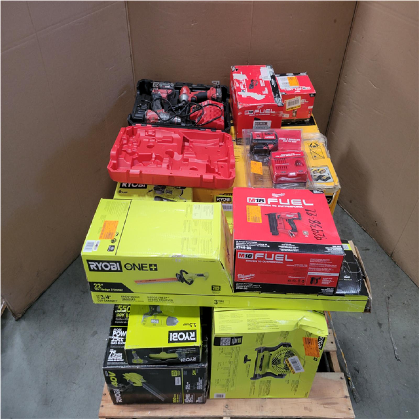 CALIFORNIA AS-IS TOOL PALLET