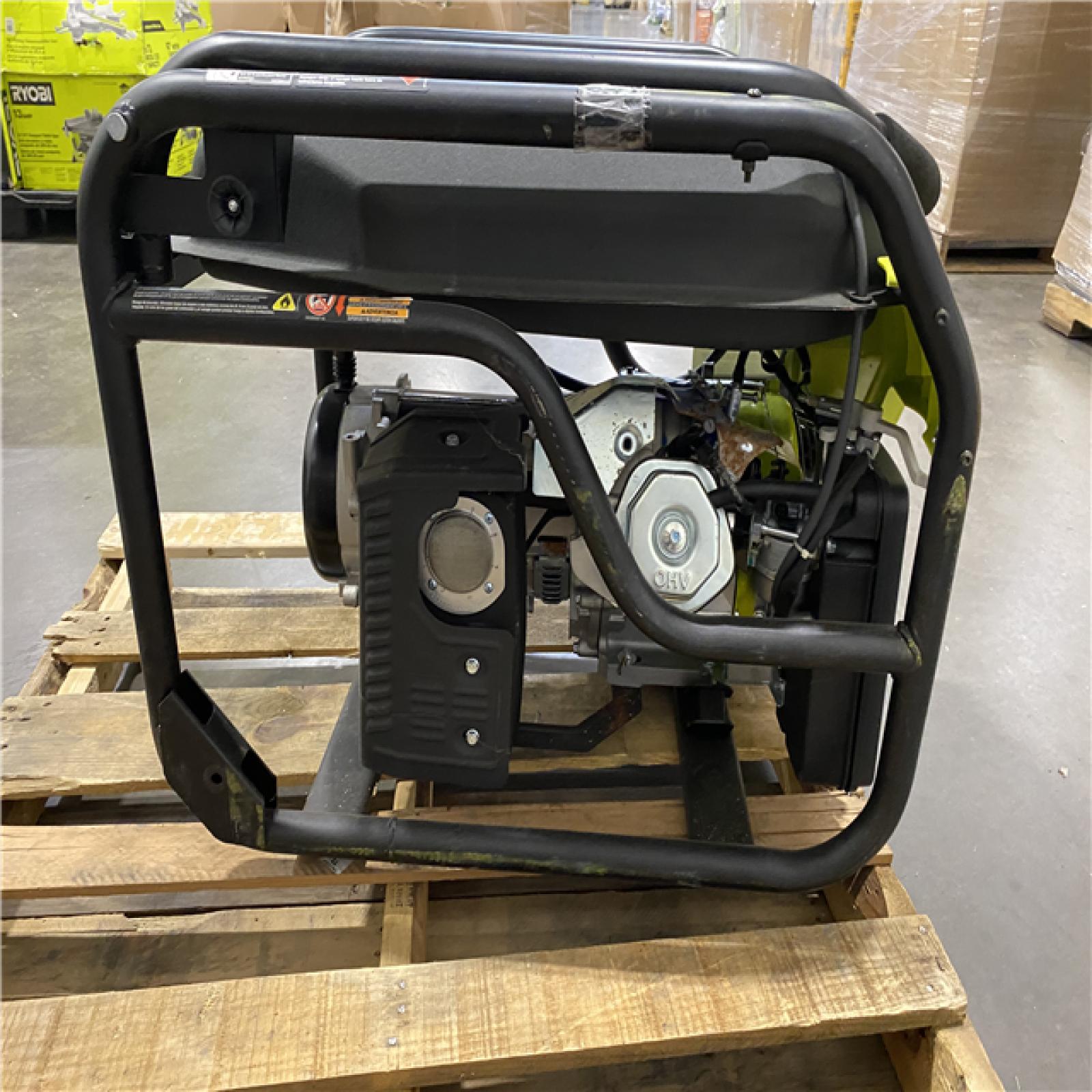 Dallas Location - As-Is RYOBI 6,500-Watt Gasoline Portable Generator