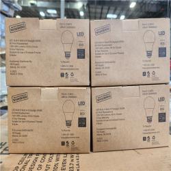 Phoenix Location NEW LED Bulb 9 Watt A19 Daylight 5000K 60 Watt Replacement 8 Bulbs/Pack, 4 Total Packs Pallet (121-Boxes)