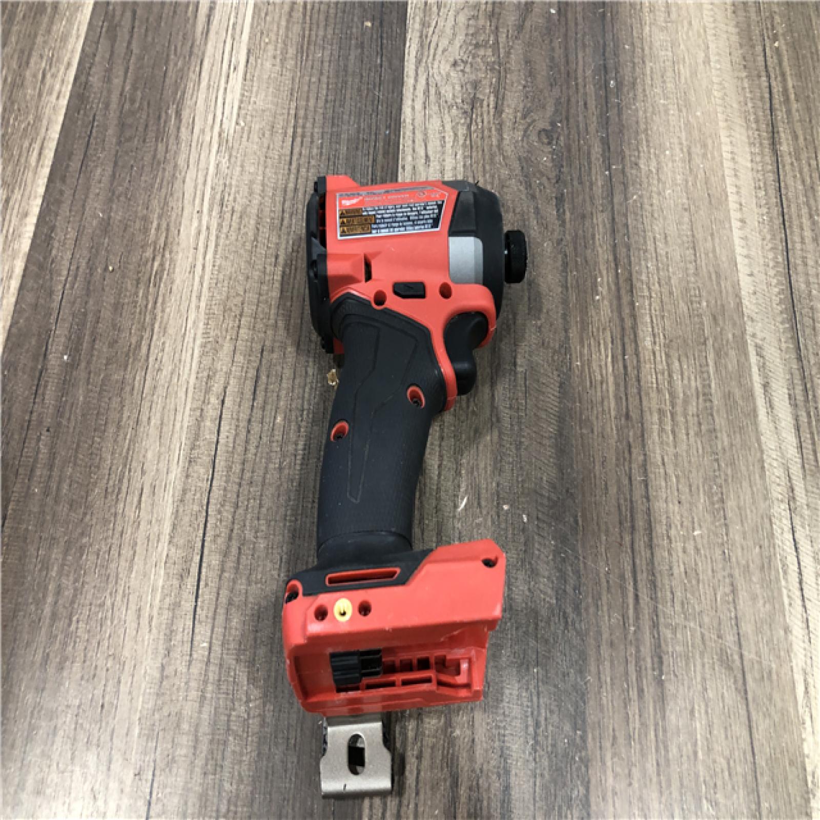 AS-IS Milwaukee FUEL 18V Lithium-Ion Brushless Cordless 1/4 in. Hex Impact Driver (Tool-Only)