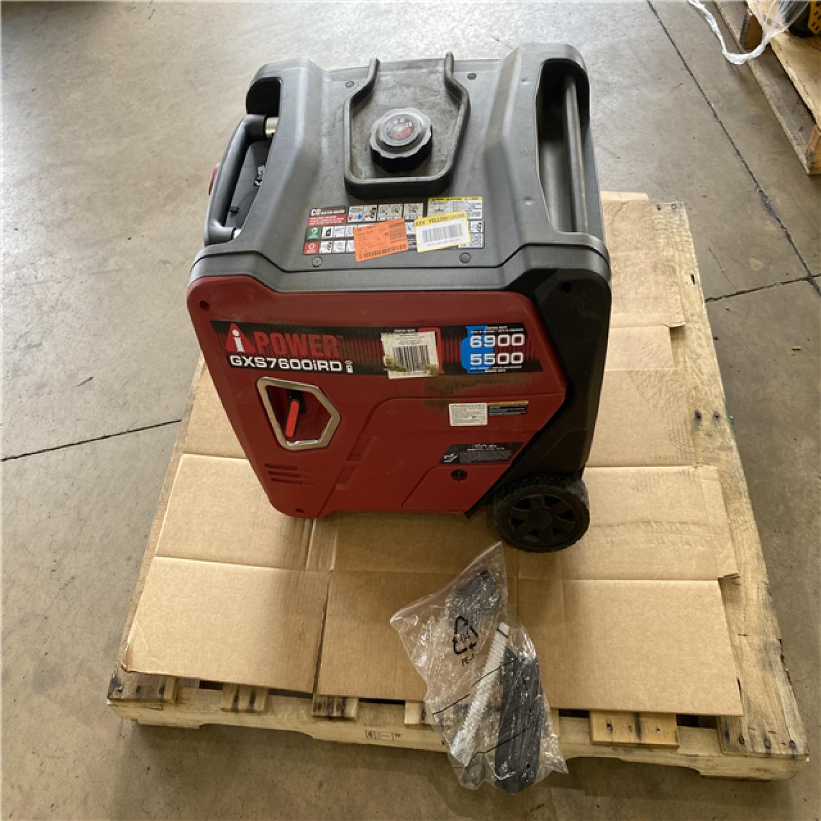 Houston Location AS IS - Power GXS7600iRD 5500 Running Watts Generator