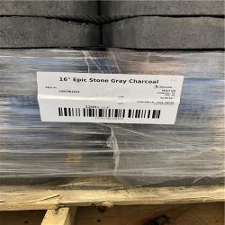 DALLAS LOCATION- OLDCASTLE 16 EPIC STONE GRAY CHARCOAL PALLET (84 UNITS)