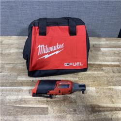 Houston Location AS-IS Milwaukee FUEL 12-Volt Lithium-Ion Brushless Cordless High Speed 3/8 in. Ratchet (Tool-Only)