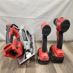 AS-IS- Milwaukee M18 4-Tool Combo Kit