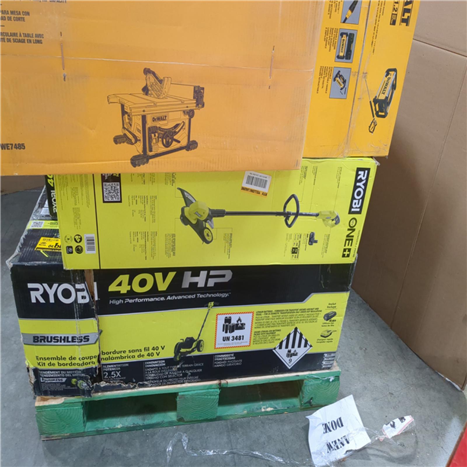 CALIFORNIA AS-IS TOOL PALLET