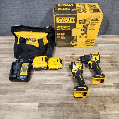 HOUSTON LOCATION - AS - IS DEWALT ATOMIC 20V MAX Lithium-Ion Cordless 2-Tool Combo Kit