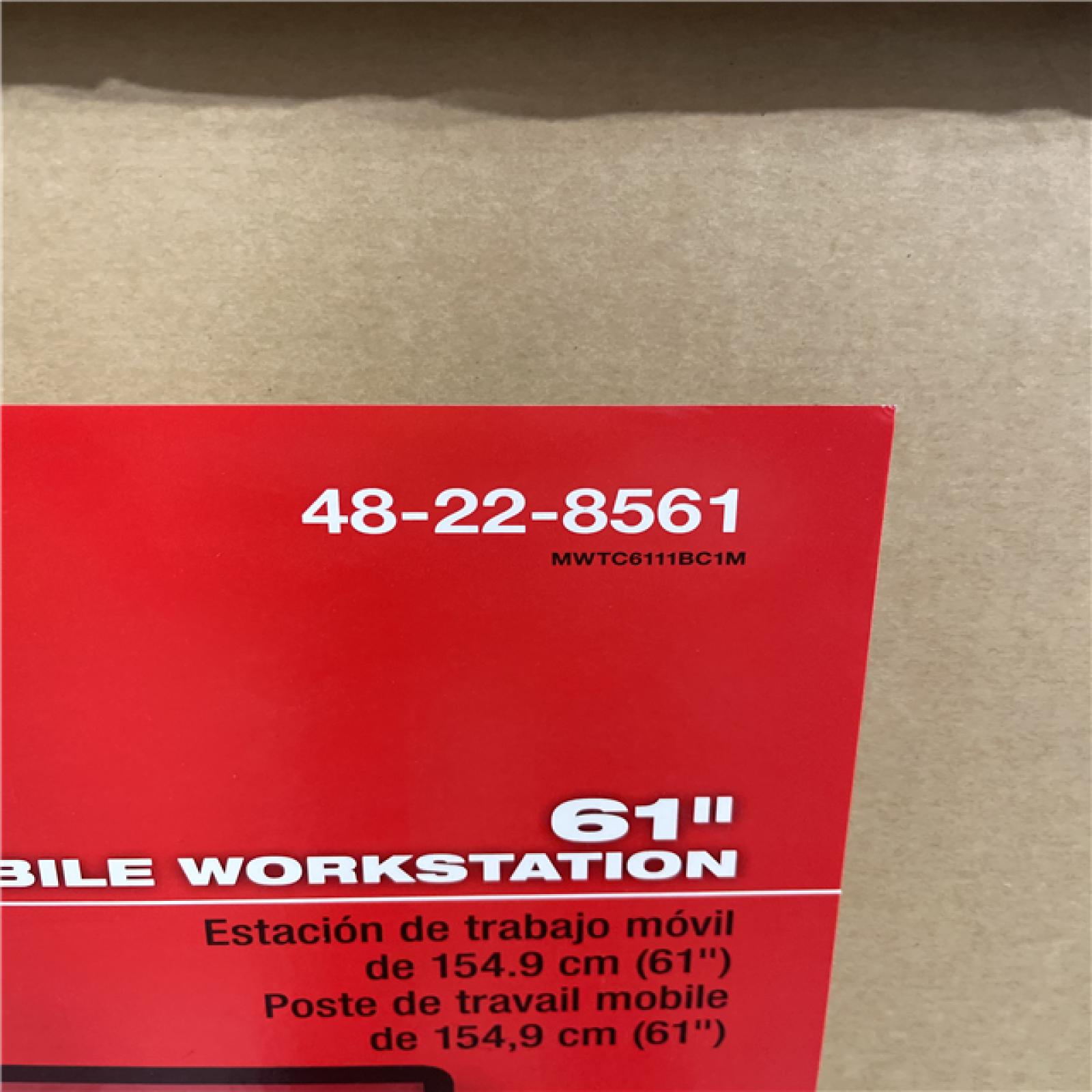 DALLAS LOCATION- NEW!- Milwaukee 61 in. 11-Drawer/1-Door 22 in. D Mobile Workbench