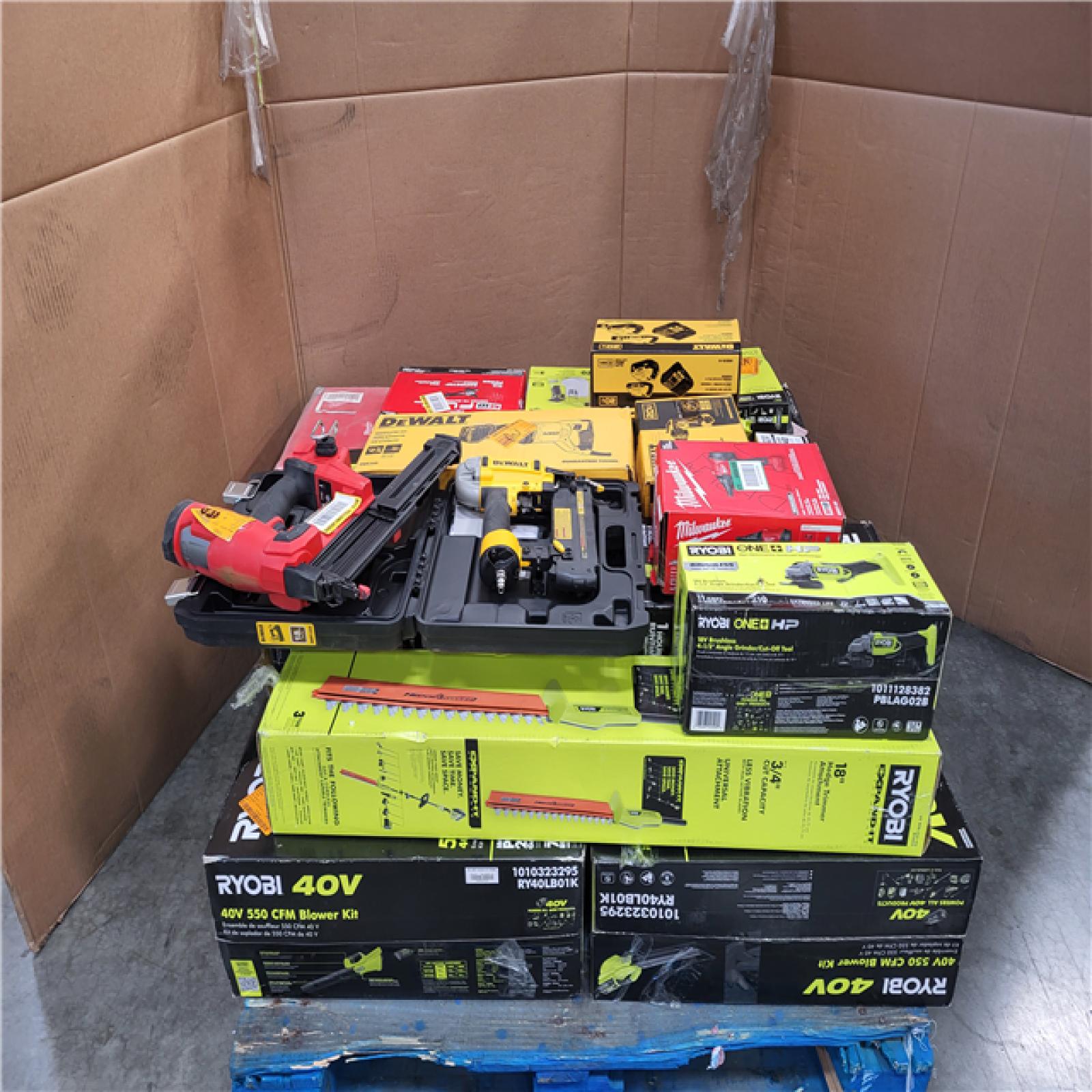 CALIFORNIA AS-IS TOOL PALLET