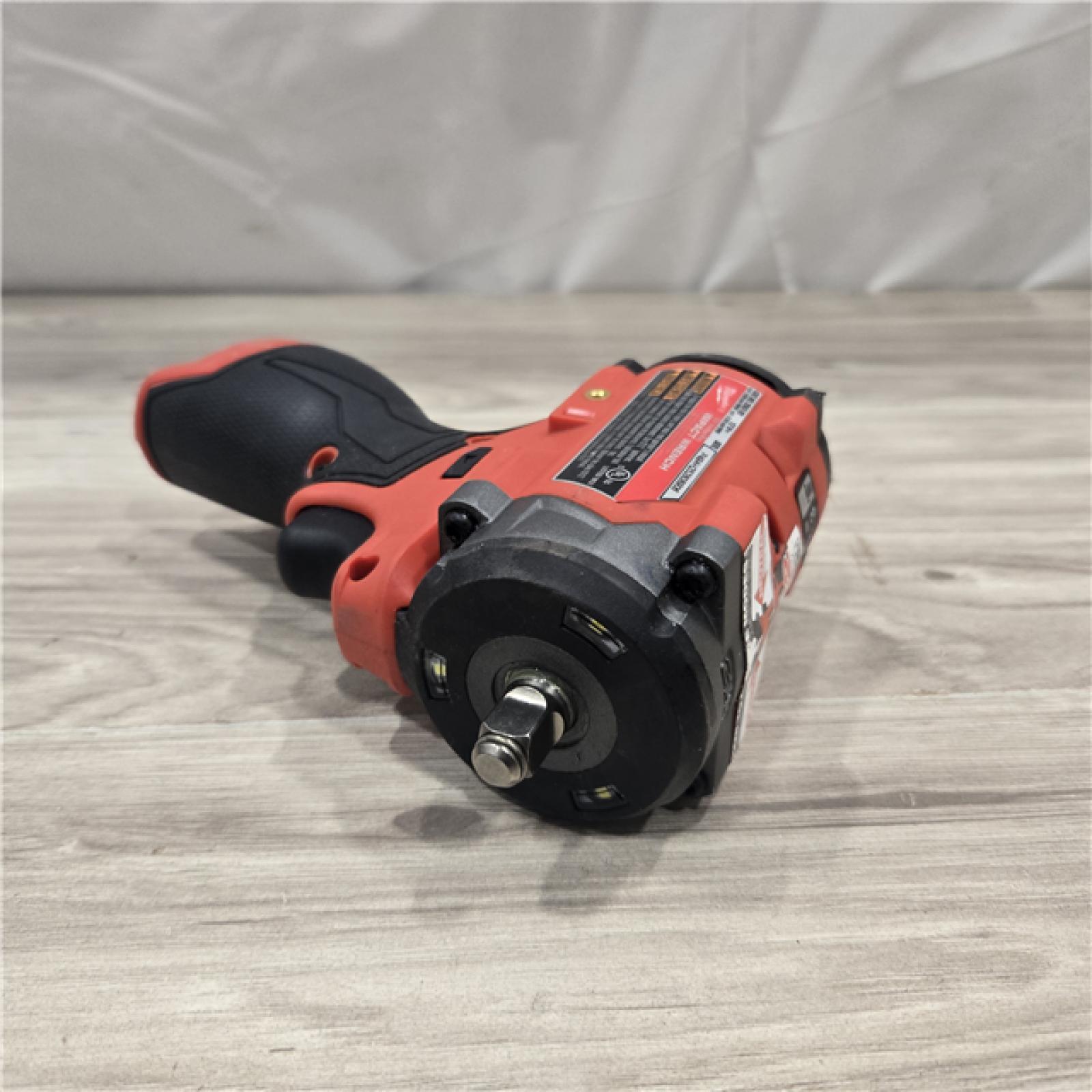 AS-IS Milwaukee M12 FUEL M12 3/8 in. Cordless High Torque Impact Wrench (Tool-Only)