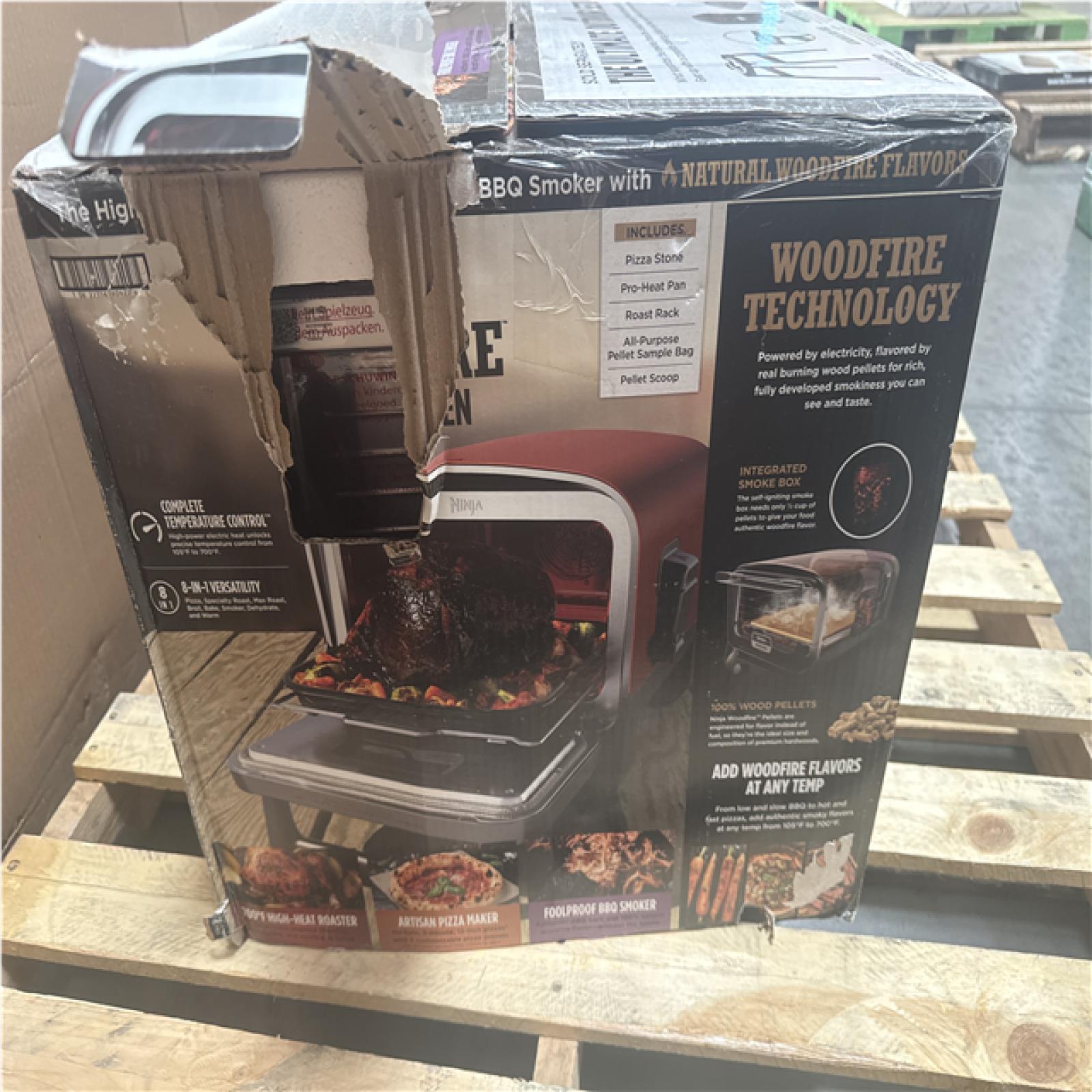CALIFORNIA AS IS NINJA WOODFIRE OUTDOOR OVEN