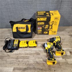 HOUSTON LOCATION - AS-IS DEWALT ATOMIC 20-Volt MAX Lithium-Ion Cordless Combo Kit
