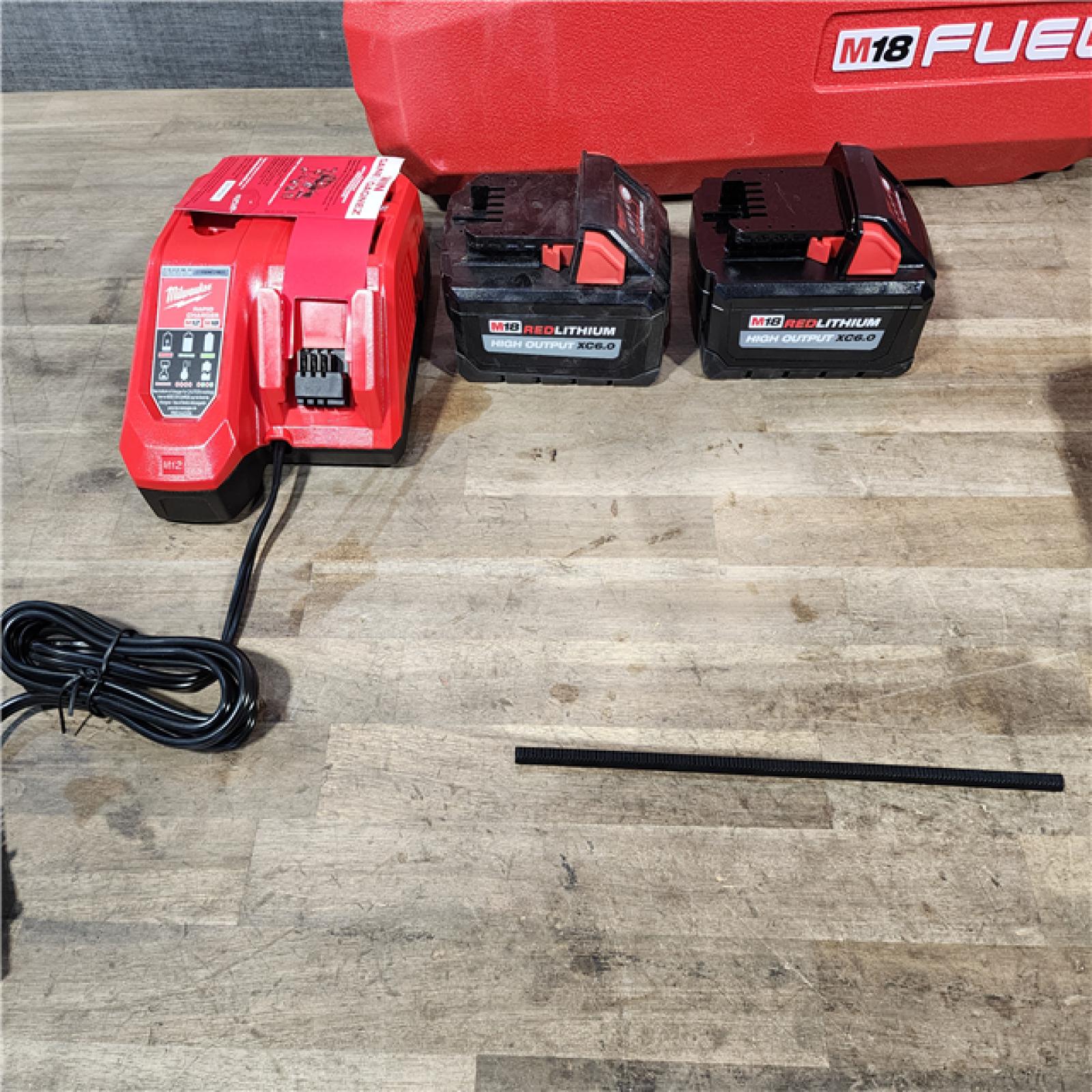 HOUSTON LOCATION - AS-IS Milwaukee 2912-22 M18 Fuel 18V 1 SDS Plus Rotary Hammer with Battery & Charger