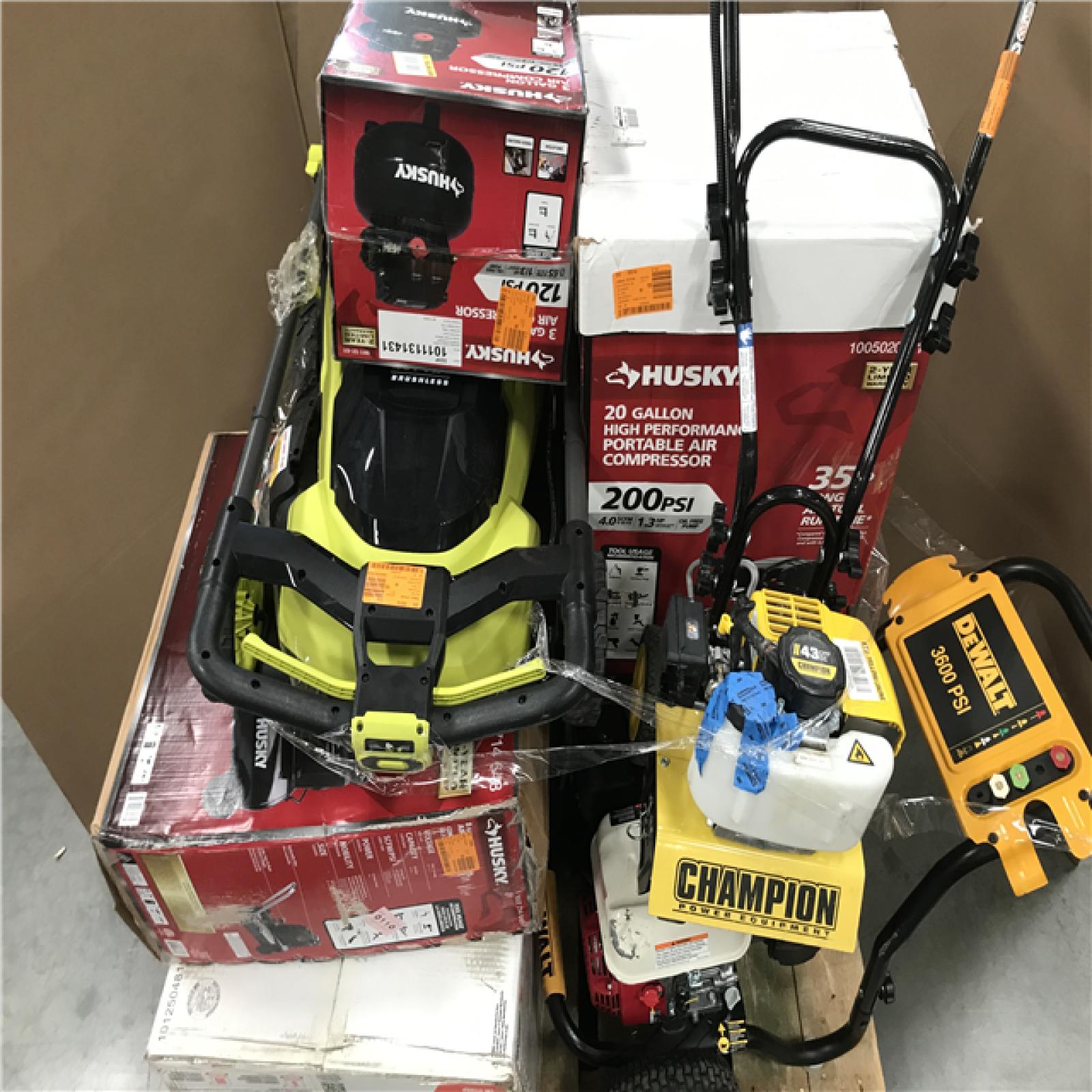 CALIFORNIA AS-IS OUTDOOR POWER EQUIPMENT