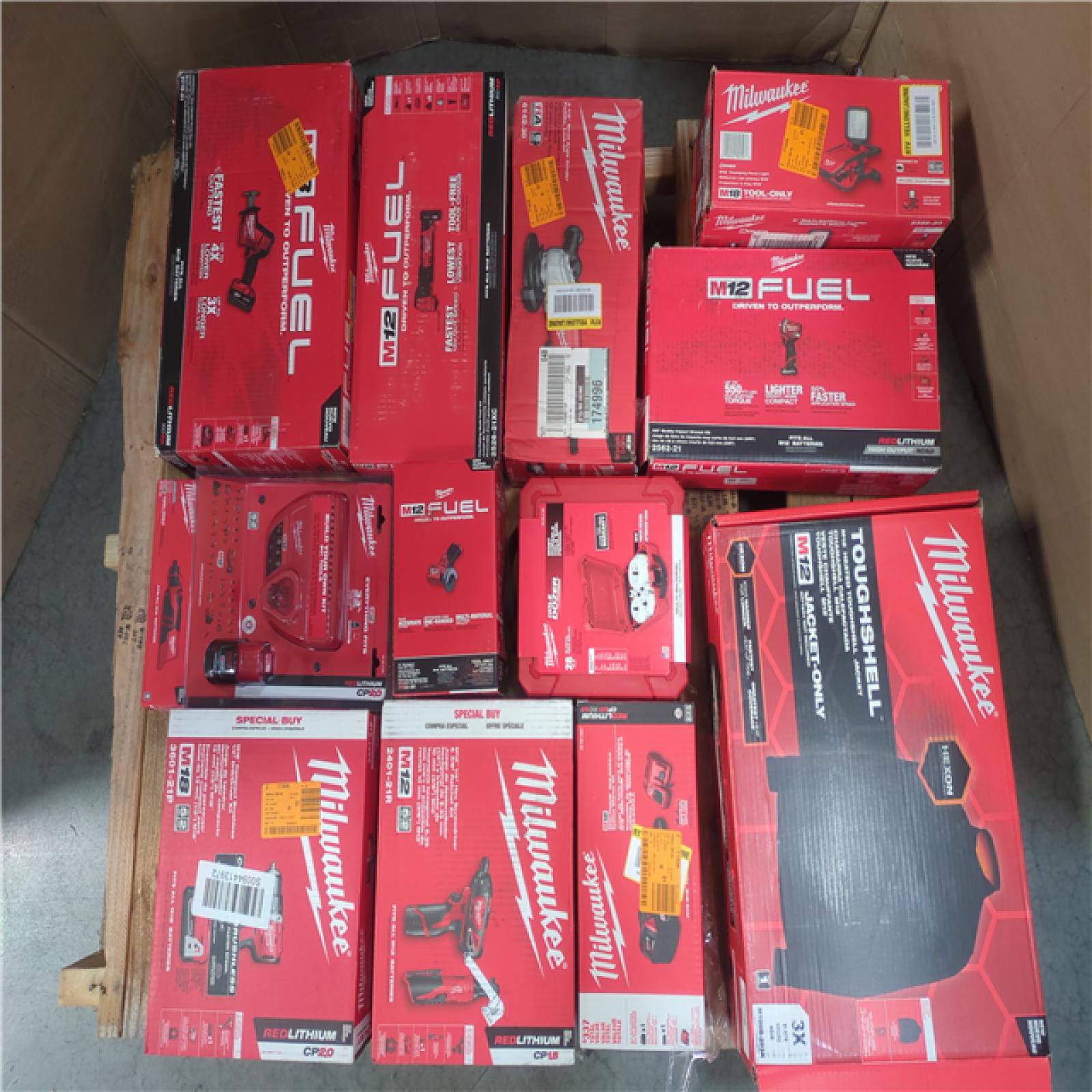 CALIFORNIA AS-IS MILWAUKEE PALLET