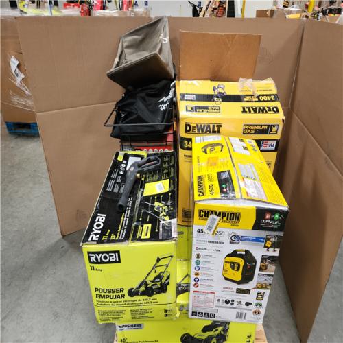 CALIFORNIA AS-IS OUTDOOR POWER EQUIPMENT