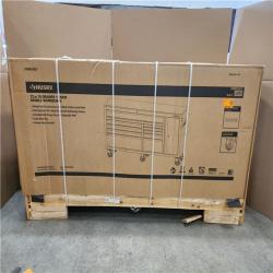 Phoenix LIKE NEW Husky Standard Duty 72 in. W x 20 in. D 10-Drawer Gloss Black Mobile Workbench Cabinet with Solid Wood Top