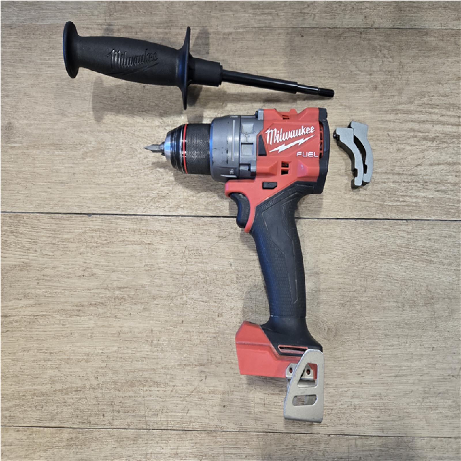 AS-IS Milwaukee FUEL 18V Lithium-Ion Brushless Cordless Hammer Drill and Impact Driver Combo Kit