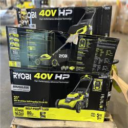 DALLAS LOCATION - RYOBI MOWER PALLET -(4 UNITS)