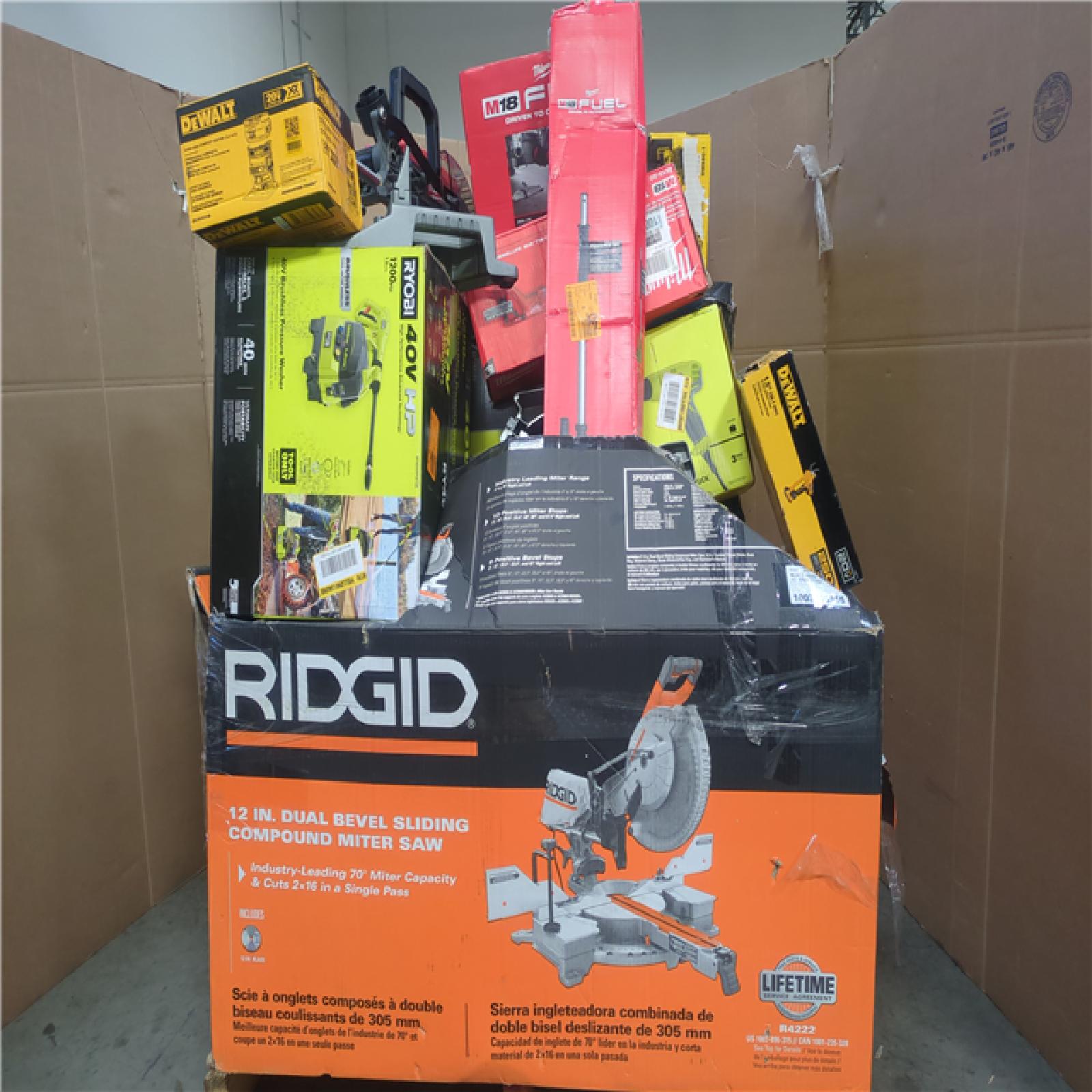 CALIFORNIA AS-IS TOOL PALLET