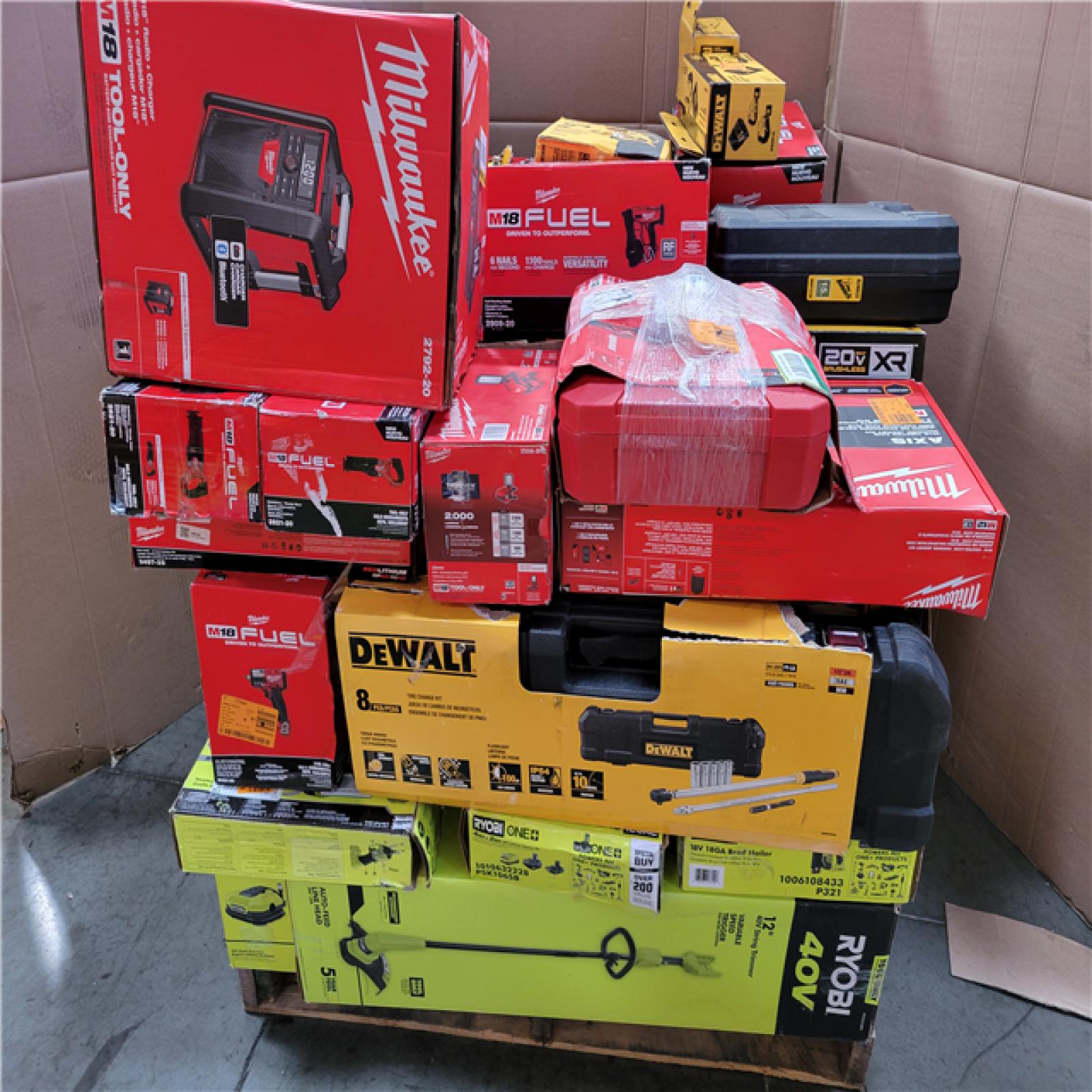 CALIFORNIA AS-IS TOOL PALLET