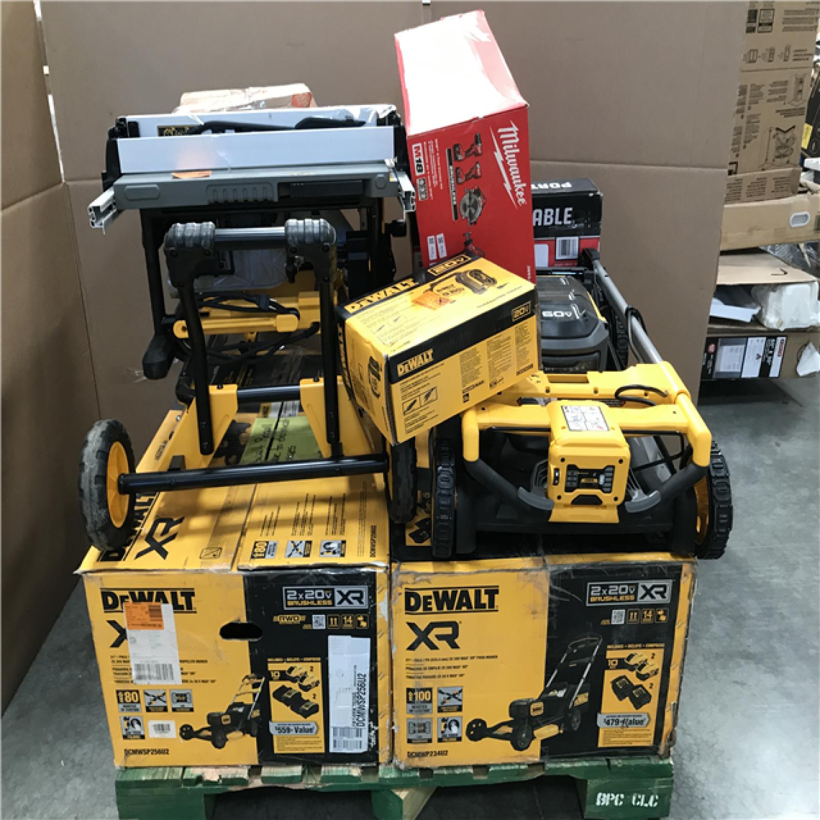 CALIFORNIA AS-IS TOOL PALLET