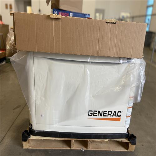 DALLAS LOCATION - Generac 26 000 Watt - Dual Fuel Air- Cooled Whole House Home Standby Generator