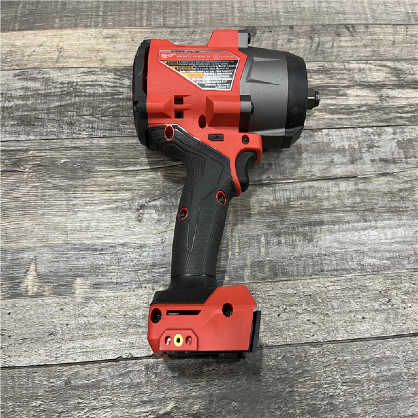 AS-IS Milwaukee FUEL 18V Lithium-Ion Brushless Cordless 1/2 in. Impact Wrench with Friction Ring (Tool-Only)