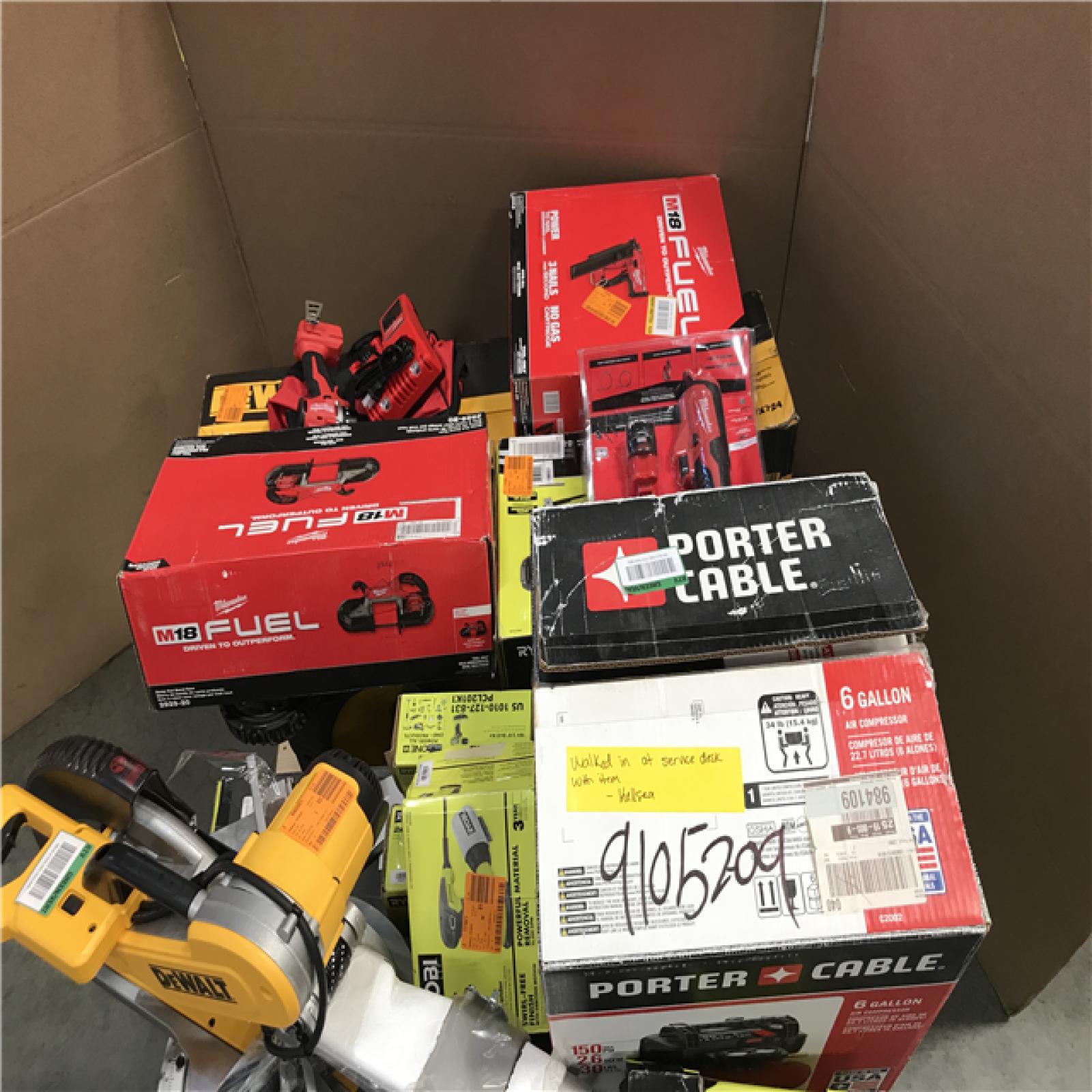 CALIFORNIA AS IS TOOL PALLET