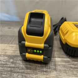 AS-IS DEWALT FLEXVOLT 20V/60V MAX Lithium-Ion 12.0Ah Battery and Fan Cooled Fast Charger