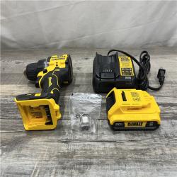 AS-IS DEWALT Atomic 20V Lithium-Ion Cordless Compact 1/2 in. Drill/Driver Kit