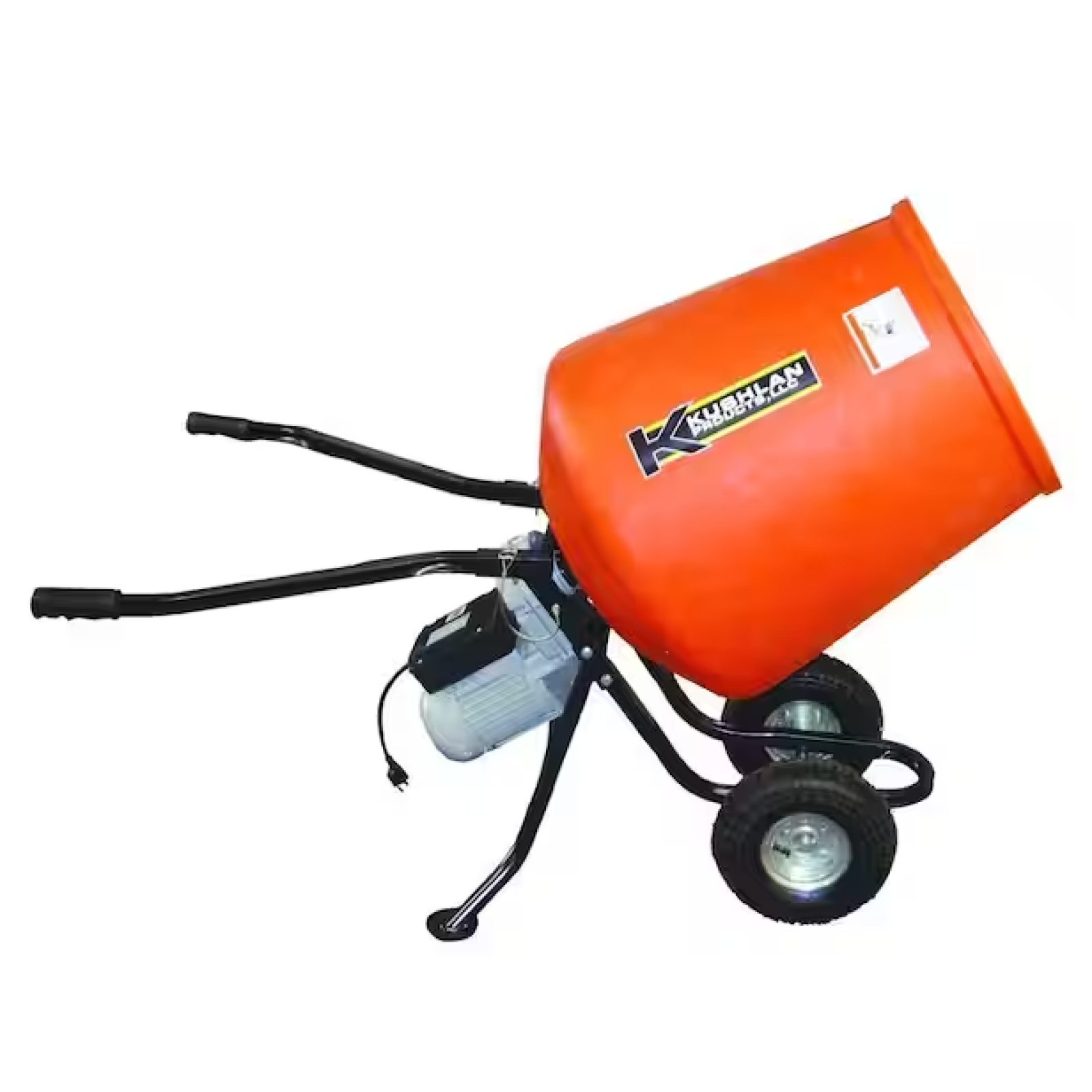 DALLAS LOCATION- AS-IS KUSHLAN 3.5 cu.ft. 1/2 HP 120-V Motor Direct Drive Low Profile Cement Mixer