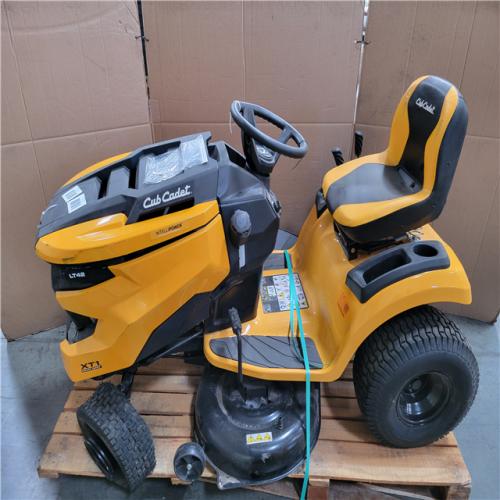 CALIFORNIA AS-IS CUB CADET XT1 ENDURO SERIES 42 IN. SIT DOWN RIDING LAWN MOWER