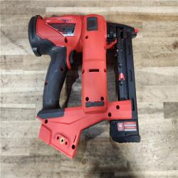 HOUSTON LOCATION - AS-IS Milwaukee  FUEL 18-Volt Lithium-Ion Brushless Cordless 18-Gauge 1/4 in. Narrow Crown Stapler (Tool-Only)