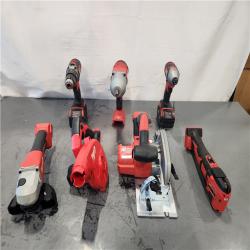 AS-IS- Milwaukee 18-Volt Lithium-Ion Cordless (7-Tool) Combo Kit