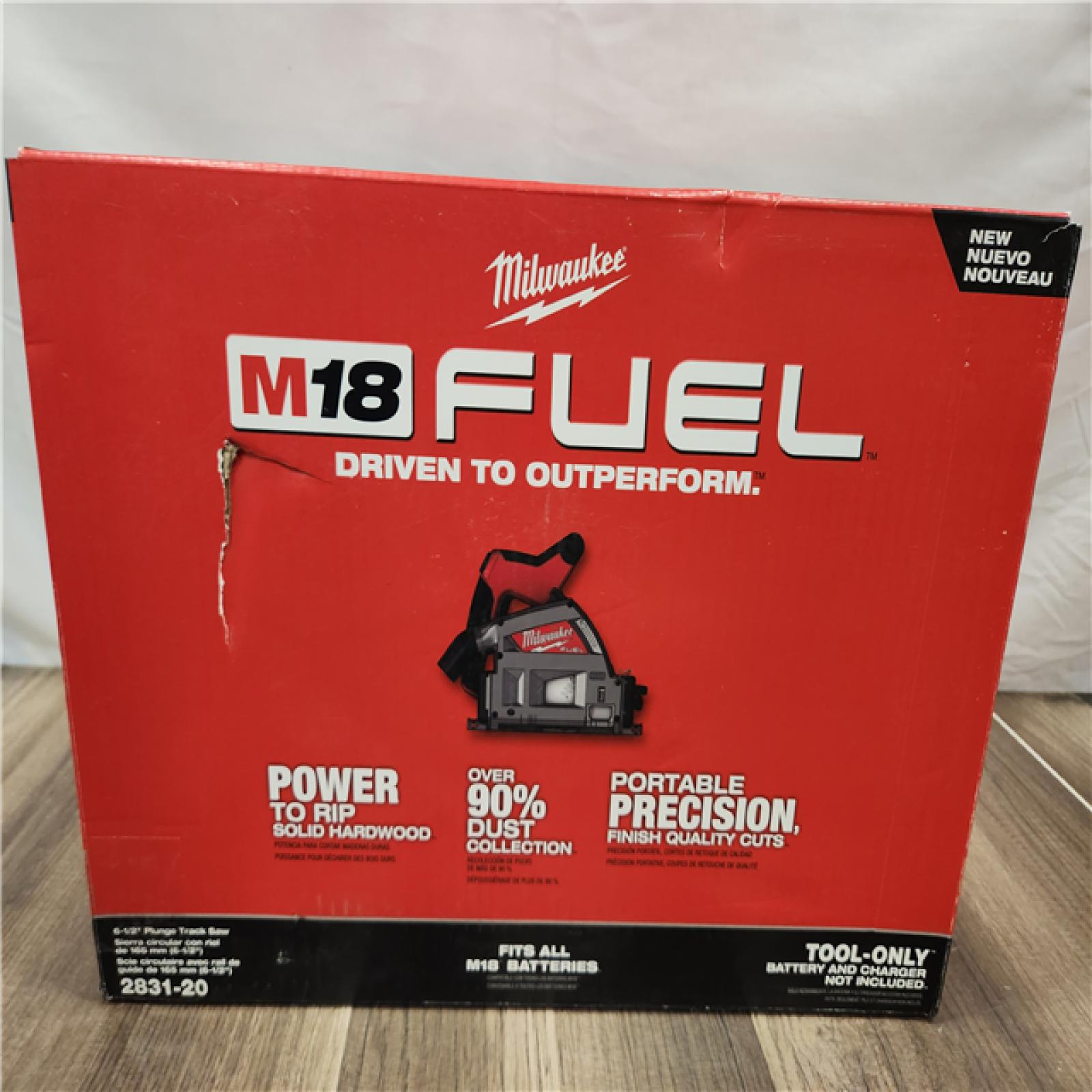 NEW- Milwaukee M18 FUEL 6-1/2 Plunge Track Saw Bare Tool