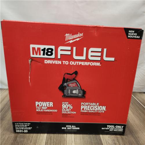 NEW- Milwaukee M18 FUEL 6-1/2 Plunge Track Saw Bare Tool
