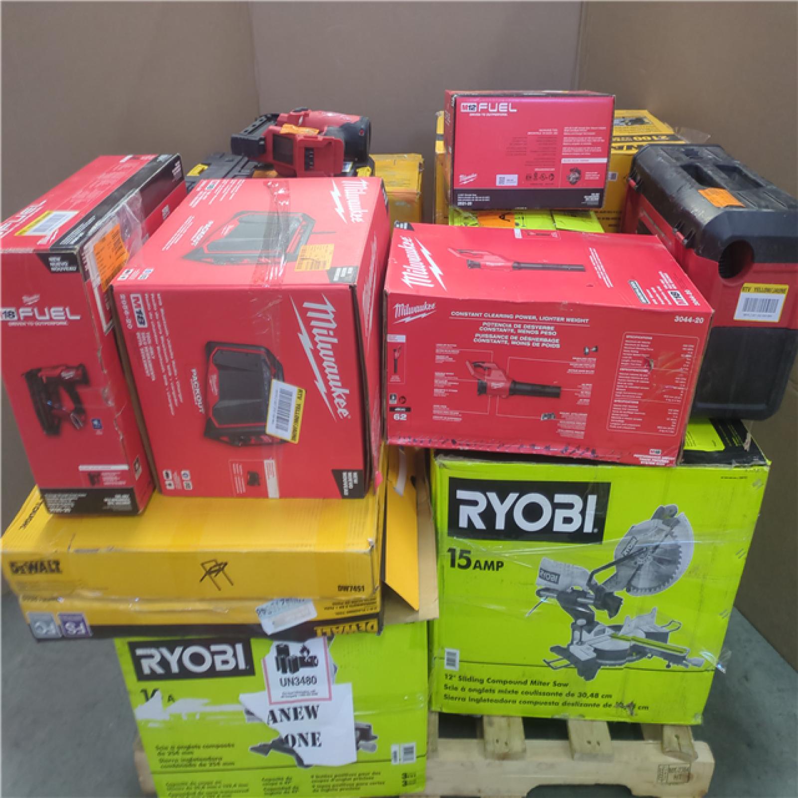 CALIFORNIA AS-IS TOOL PALLET