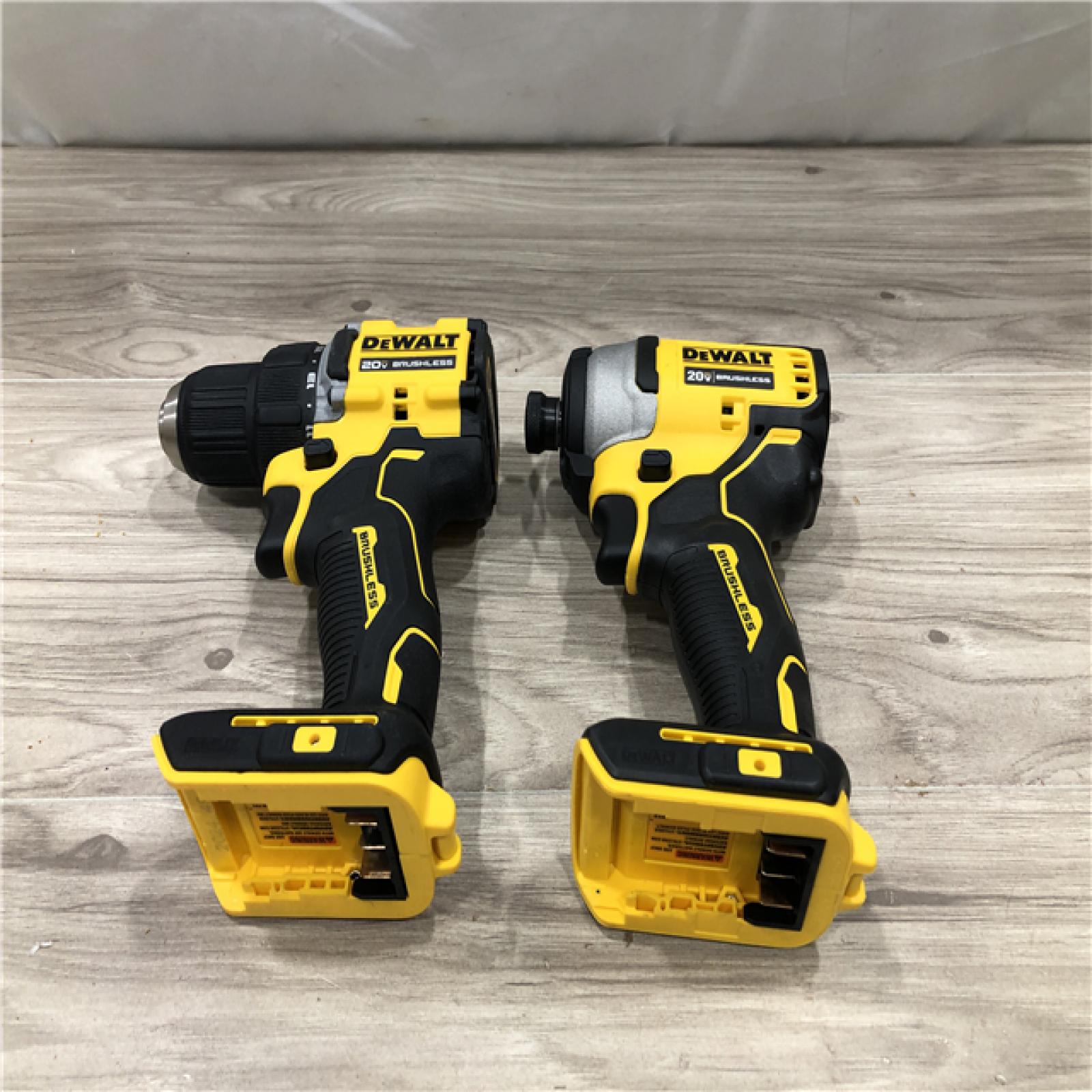 AS-IS Dewalt DCK225D2 20V MAX ATOMIC Compact Cordless Drill Driver and Impact Driver Combo Kit