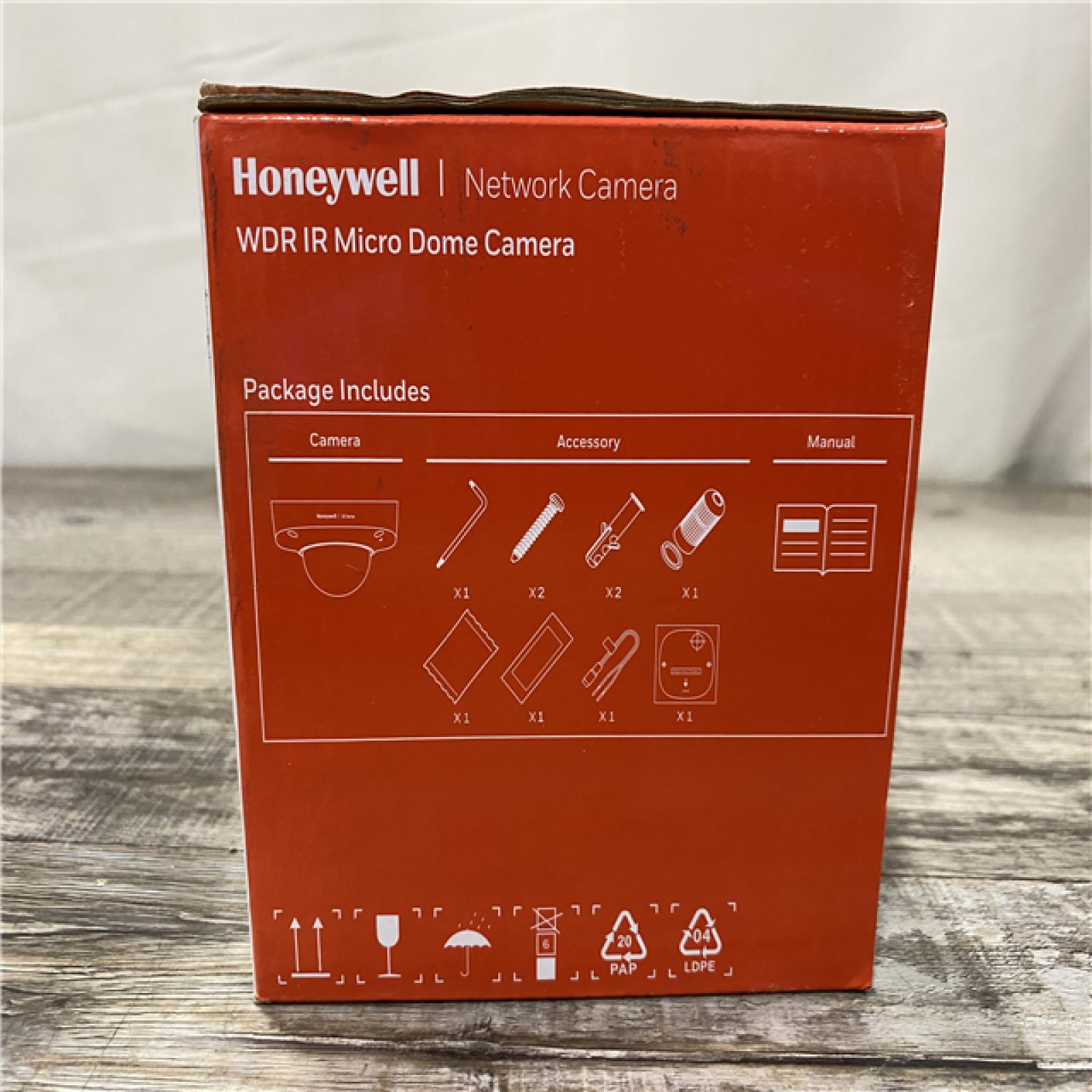 NEW - Honeywell Network Camera WDR IR Micro Dome Camera - White