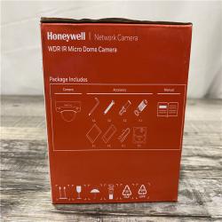 NEW - Honeywell Network Camera WDR IR Micro Dome Camera - White