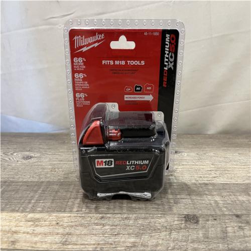 NEW - Milwaukee 18-Volt 5.0 Ah Lithium-Ion XC Extended Capacity Battery Pack