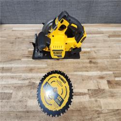 HOUSTON LOCATION - AS-IS DEWALT FLEXVOLT 60V MAX Cordless Brushless 7-1/4 in. Circular Saw with Brake (Tool Only)