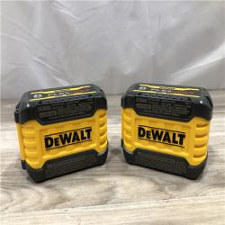 AS-IS DEWALT FLEXVOLT 20-Volt/60-Volt MAX Lithium-Ion 6.0Ah Battery Pack (2-Pack)