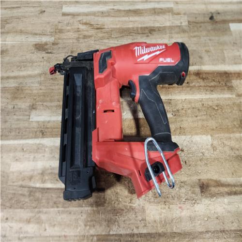 HOUSTON LOCATION - AS - IS Milwaukee FUEL 18-Volt Lithium-Ion Brushless Cordless Gen II 18-Gauge Brad Nailer (Tool-Only)